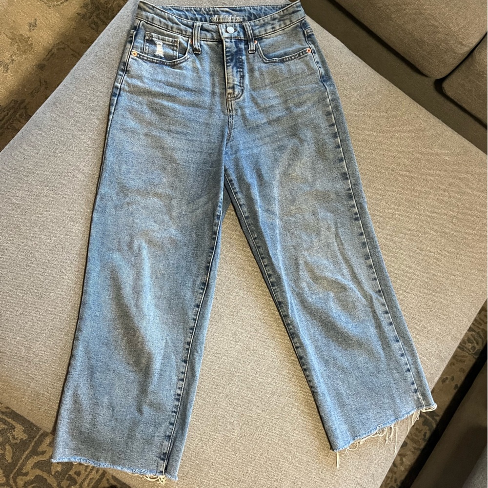 Wild Fable light wash wide leg jeans